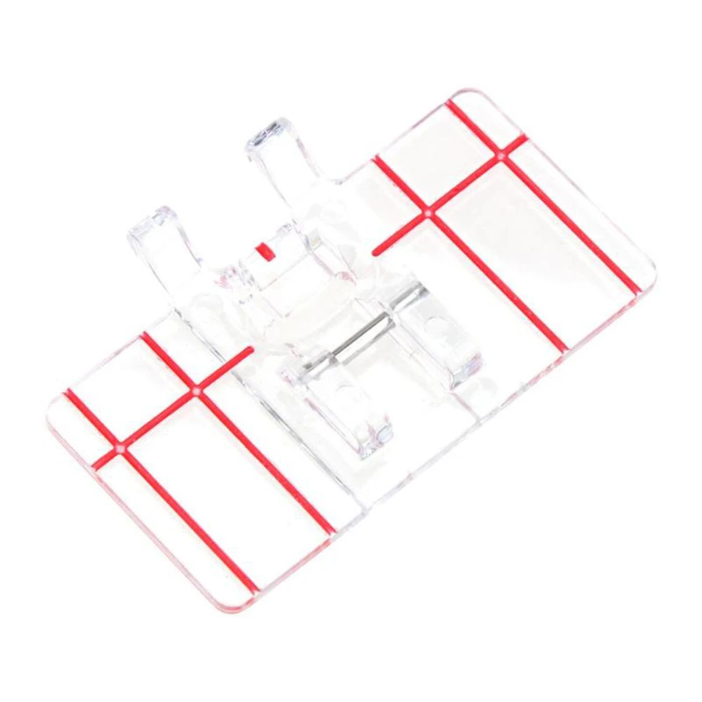 

1pcs Plastic Parallel Sewing Machine Presser Foot for Household Darning Accessories -Drop