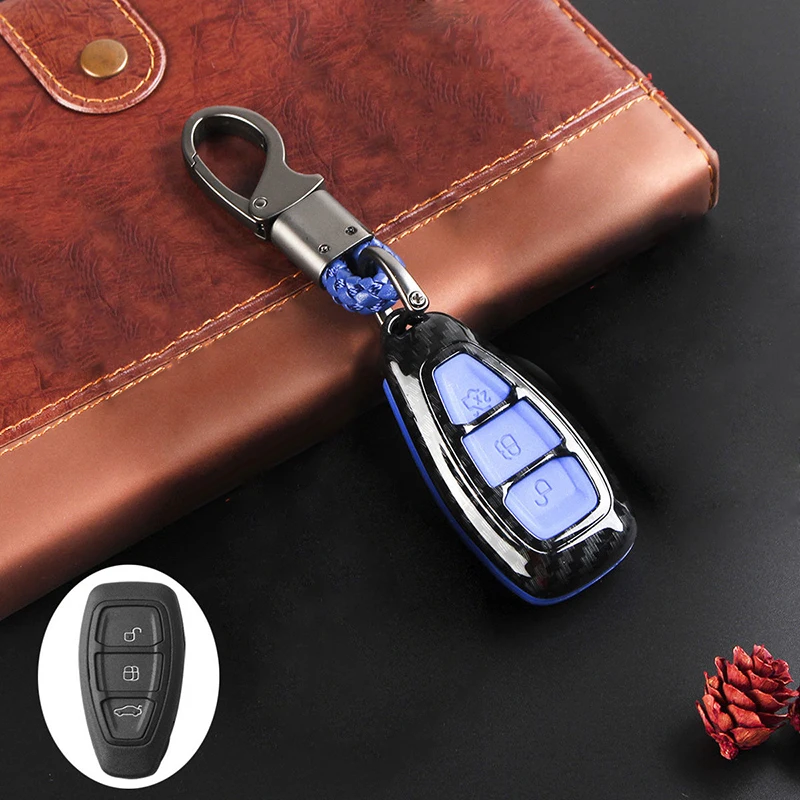 Футляр для дистанционного ключа флип складной ключ отделка оболочки Ford Focus Fiesta