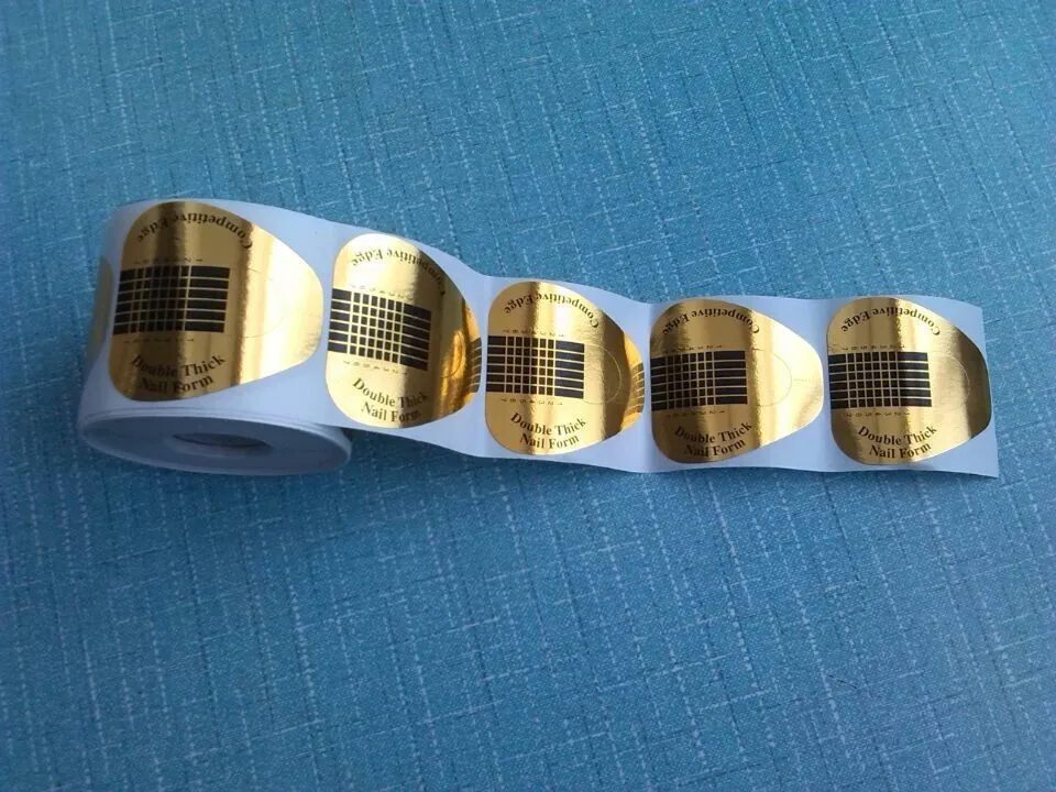 100 шт. инструменты для дизайна ногтей наращивания руководство по французским DIY