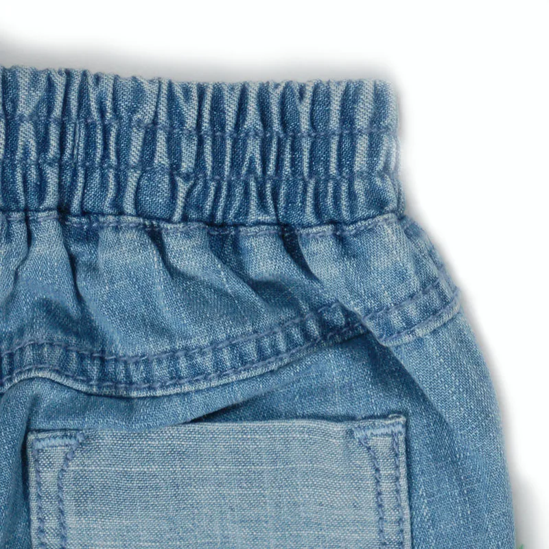 Джинсовые шорты для маленьких мальчиков короткие штаны новорожденных детские