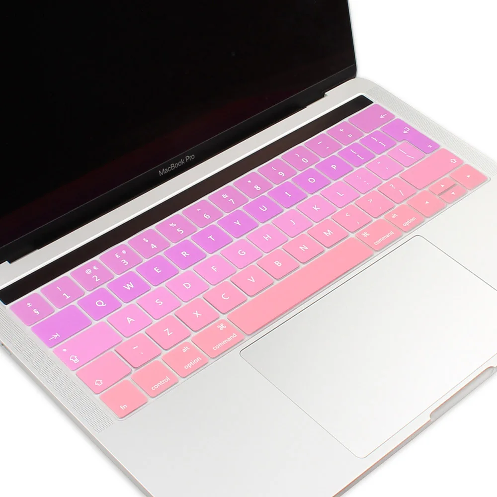 Ультратонкий защитный чехол на клавиатуру для MacBook Pro с сенсорной панелью 13