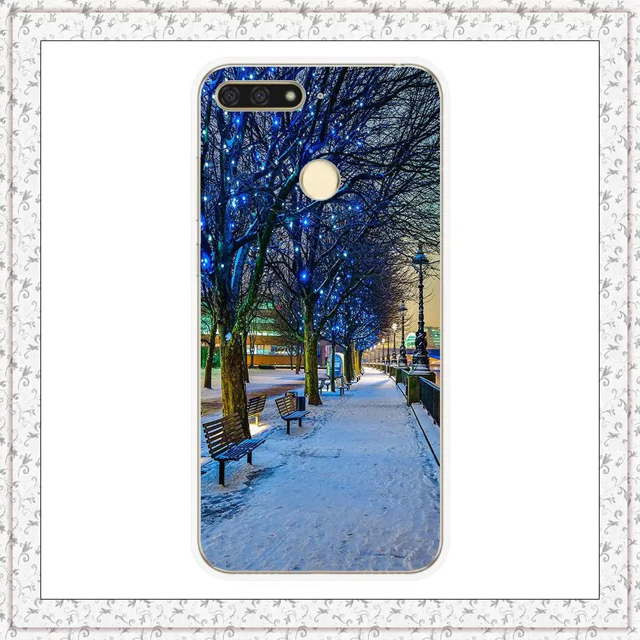 street Чехол для huawei Honor 7A pro, 5,7 ', мягкий силиконовый чехол с принтом, чехол s для huawei Honor 7 A, Honor 7A pro, Fundas, Coque Capa - Цвет: street