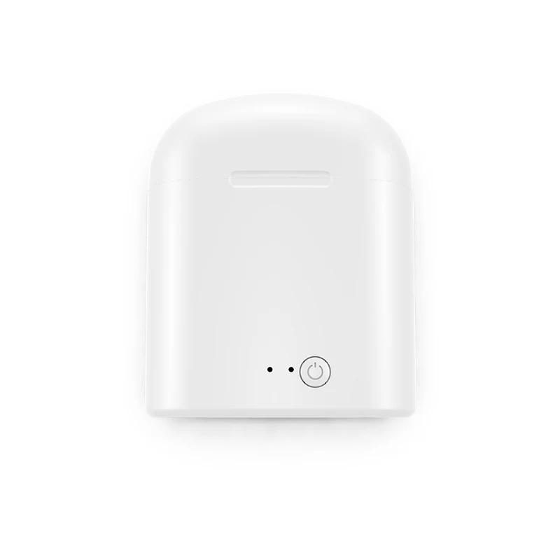 100 шт оптом I7 мини Tws наушники стерео наушники Bluetooth 5,0 гарнитура литиевая Зарядка Поддержка беспроводные наушники