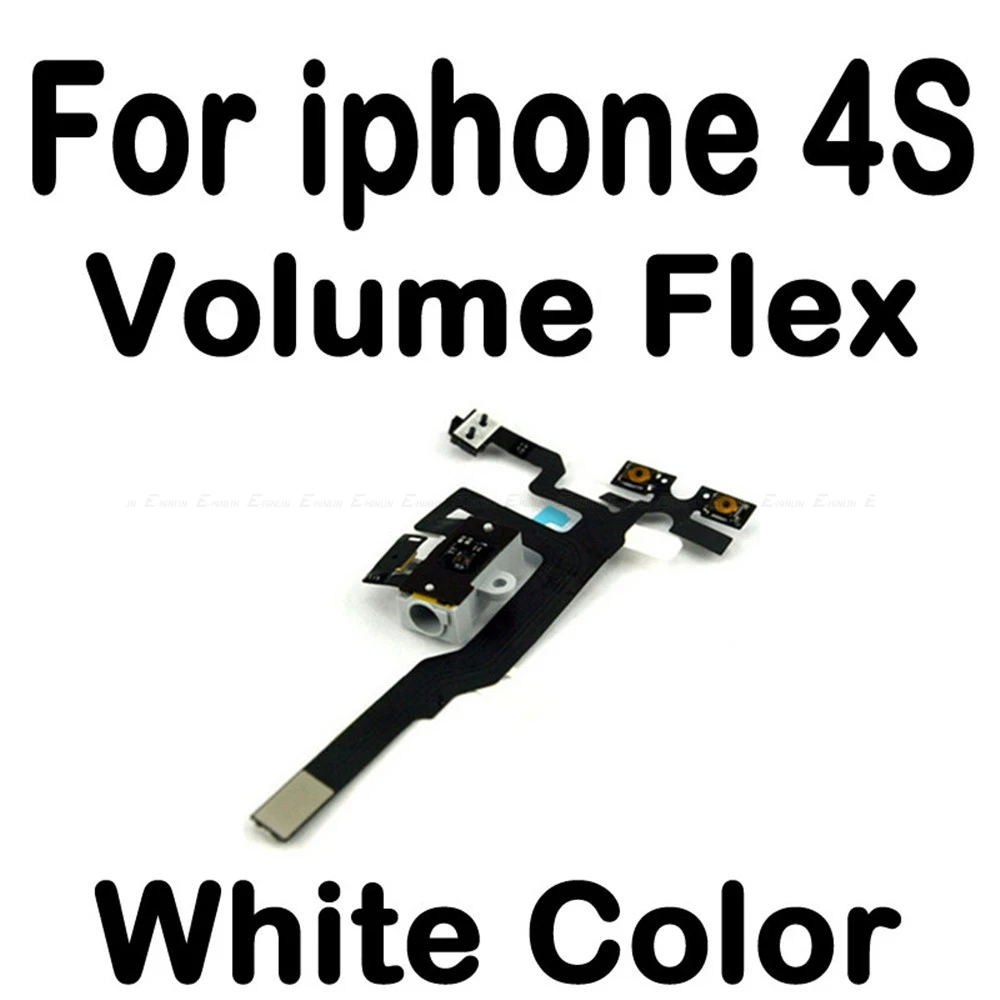 Новинка, для iPhone 6, 6S Plus, 4, 4S, 5, 5S, 5C, коннектор, кнопка включения/выключения, Кнопка громкости, гибкий кабель, лента