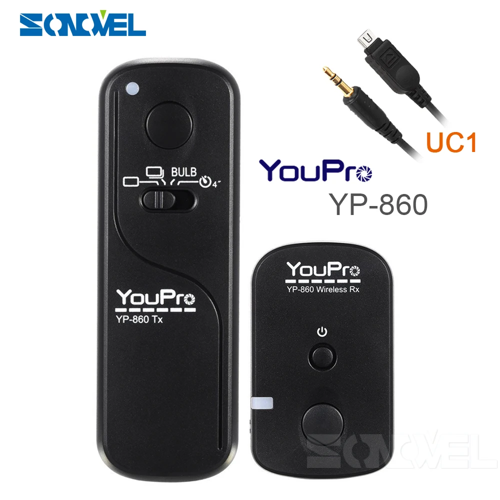 YouPro YP 860 UC1 Беспроводной пульт дистанционного спуска затвора для OLYMPUS EP2 EP3 EPL3 E PL2 EPM1