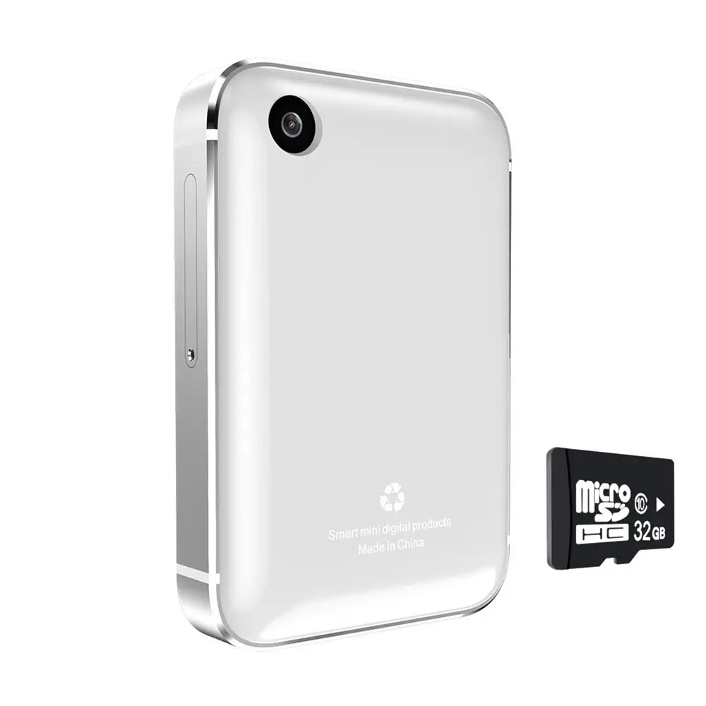 silver add 32 GB TF Новые смарт-часы с поддержкой sim-карты TF для вождения MTK2502 прямоугольник 2,2 дюймов цветной большой экран мини автомобильный видеозапись - Цвет: silver add 32 GB TF