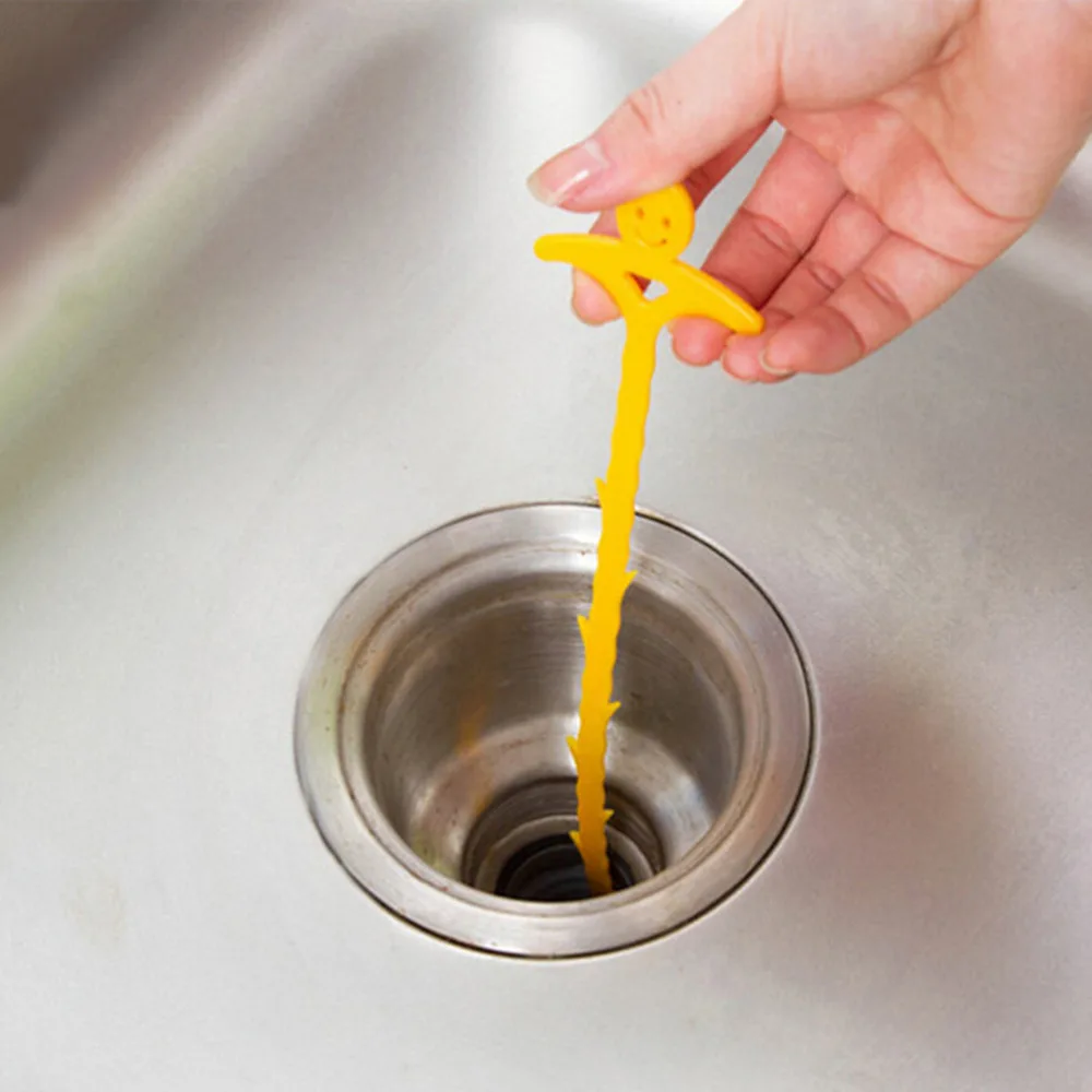 Креативный очиститель для смайлика канализационная затычка в ванную комнату - Фото №1