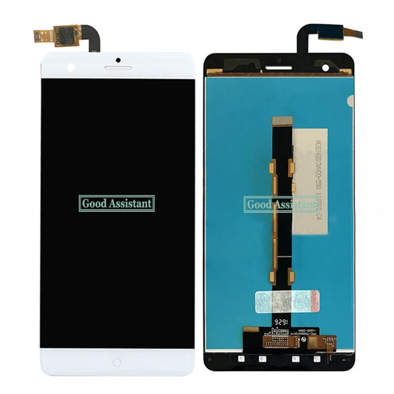 100% тестирование золото/белый 5 дюймов для ZTE лезвие V7 Max BV0710 ЖК-дисплей Дисплей