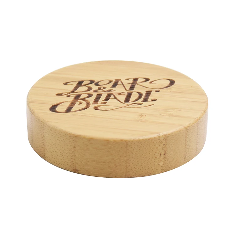 500 единиц 50g Внутренняя Стекло с бамбуковая баночка (стиль 3 ) 1oz пустые