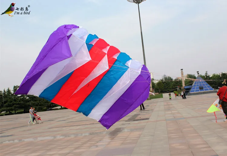 Новый Однолинейный рельсовый силовой программный парашют Радуга кайт хороший