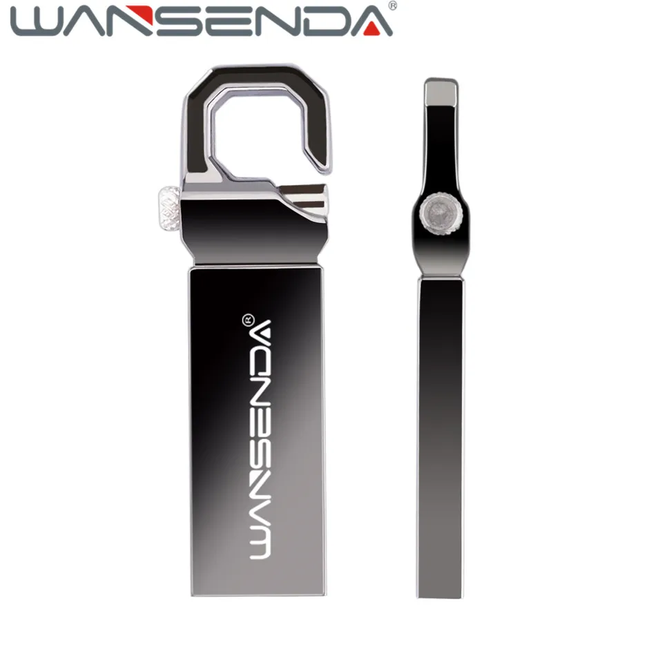 WANSENDA Металл 64 Гб флешки usb флеш карта накопитель 32 ГБ 16 8 4 2 0 Водонепроницаемая