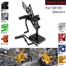 Мотоцикл задний Набор аксессуаров для Yamaha YZF R1 2009 2014 CNC