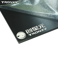 tronxy 3d printer parts glass plate 220220330330mm heat bed lattice glass hotbed build plate 3d printing