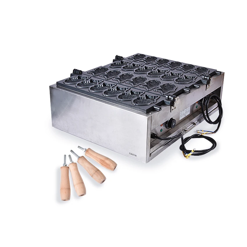 1 шт. FY 1102A 220 В 6000 Вт вафельница Taiyaki для рыбы антипригарная машина хорошего