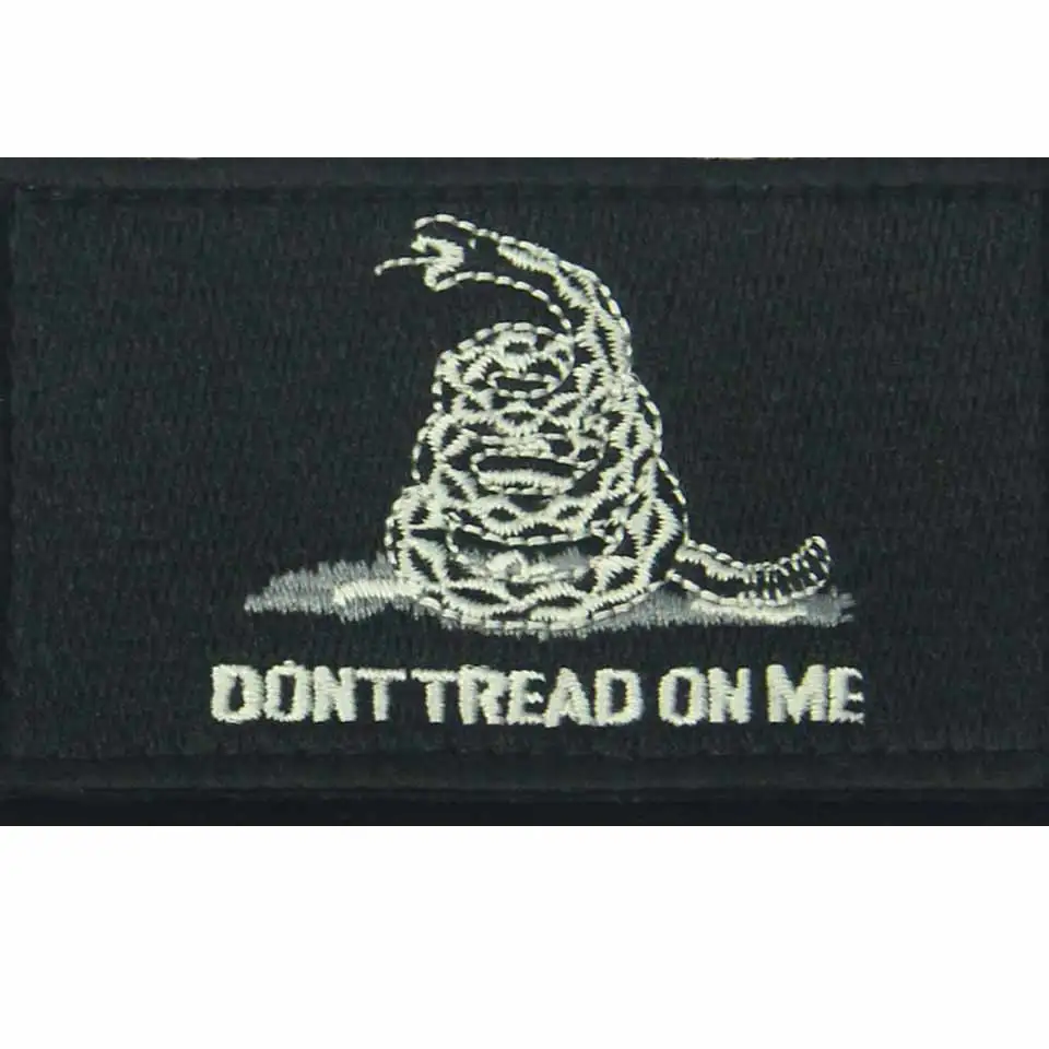 Нашивка Embird вышитая нашивка тактические заплатки змея не наклеивается на меня