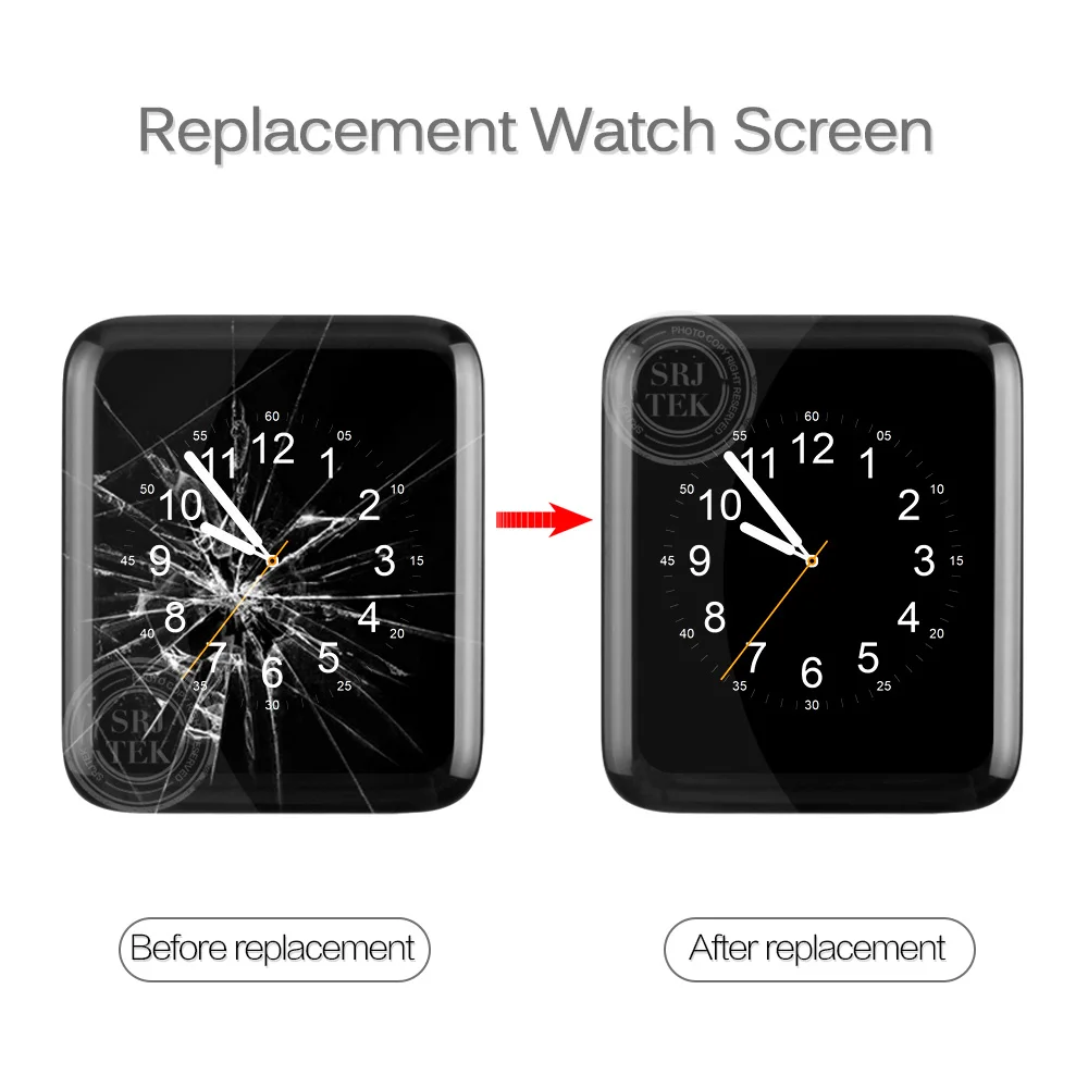 Для Apple Watch Series 1 ЖК-дисплей сенсорный экран дигитайзер 38 мм/42 мм Pantalla Замена для