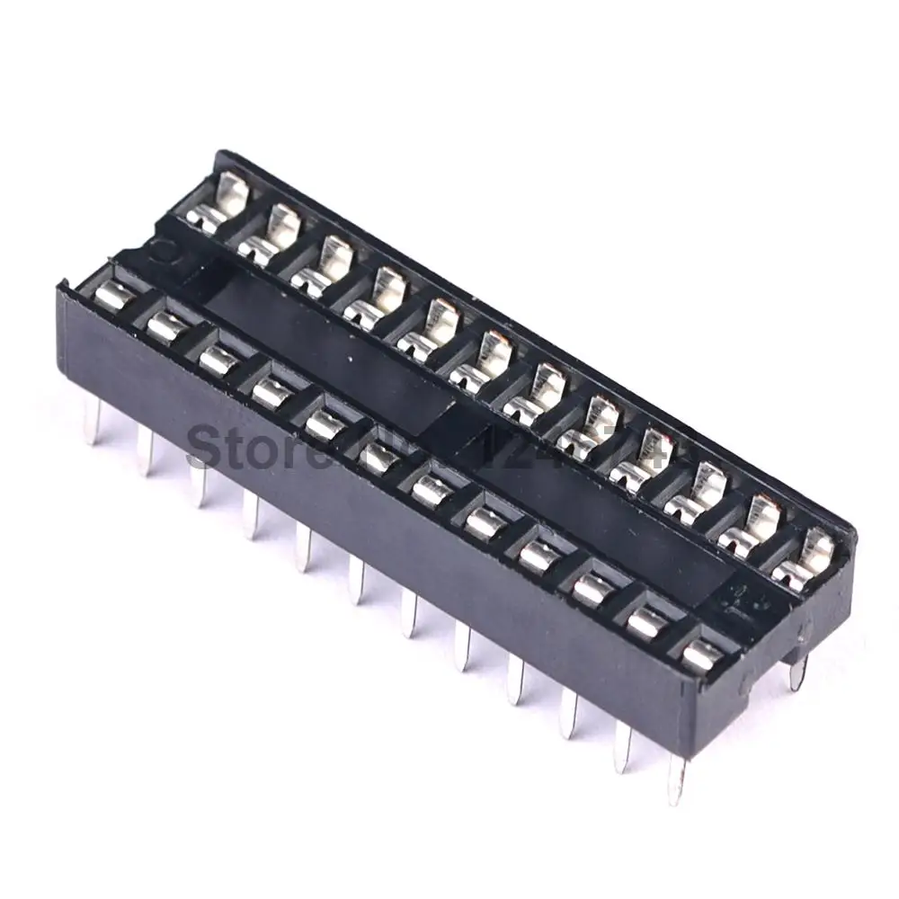 10 шт. 24 контакта 2 54 мм DIP SIP IC розетки адаптер паяного типа узкий|socket|socket 754 motherboards for