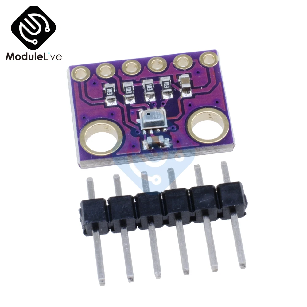 10 шт. I2C/SPI BMP280 3 V Цифровой атмосферный модуль атмосферного датчика давления для