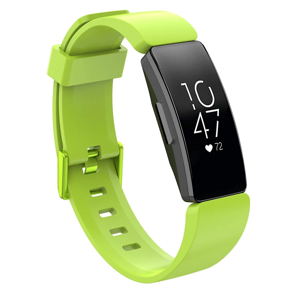 Силиконовый браслет ремешок для Fitbit Inspire / HR фитнес-трекер Smartwatch сменный наручных