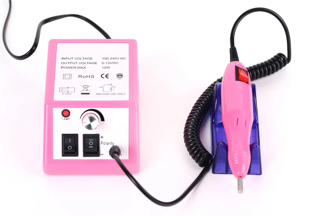 Beau Gel Professional Electric Nail Drill Manicure Machine Files Tools Kit Grinding Glazing Pedicure Tool 20000RPM | Красота и