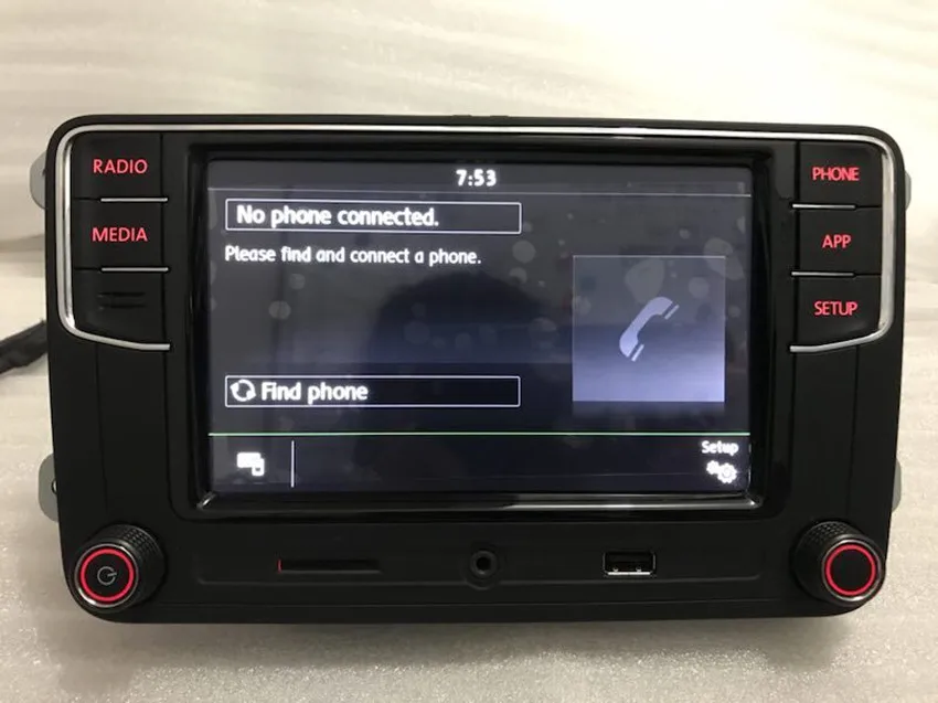Android Auto CarPlay приложение R340G RCD330 RCD330G плюс 6 5 &quotMIB автомобильный радиоприемник для