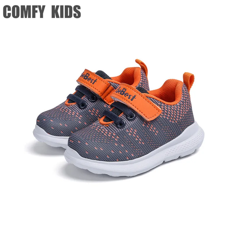 COMFY KIDS 2018 Spring Arrivals New Toddler Sneaker shoes Fashion Soft bottom baby boys girls sneakers breathable sports | Детская