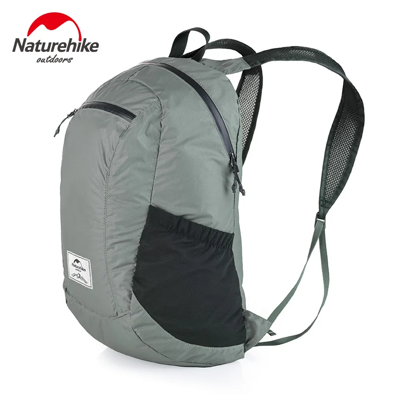 Складной легкий Силиконовый водонепроницаемый рюкзак Naturehike 18L Ультралегкая