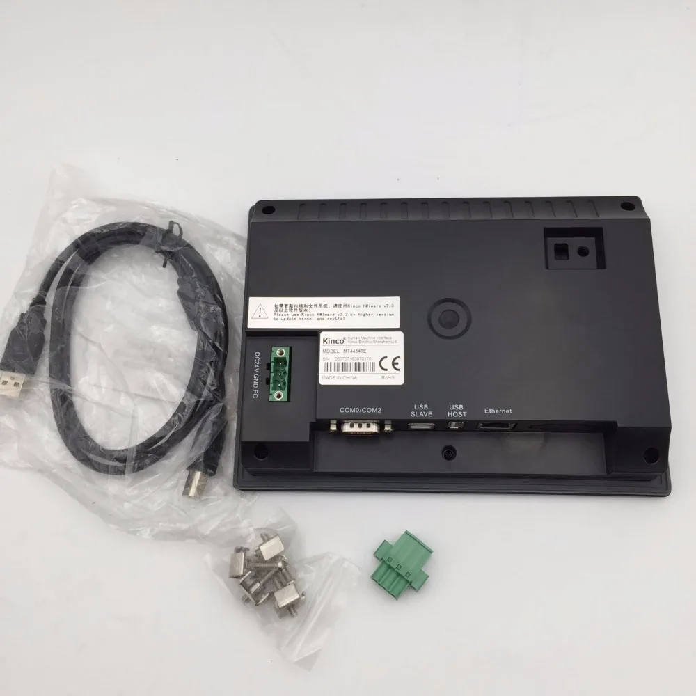Kinco 7 дюймовый HMI Сенсорный экран оператора панели Ethernet MT4434TE и программируемый