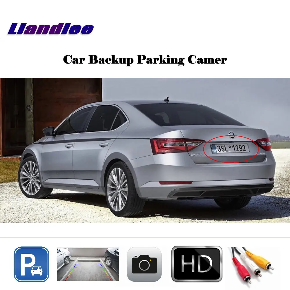 Автомобильная камера заднего вида Liandlee для Skoda Superb Sedan 2013 ~ 2016|Камеры авто| |