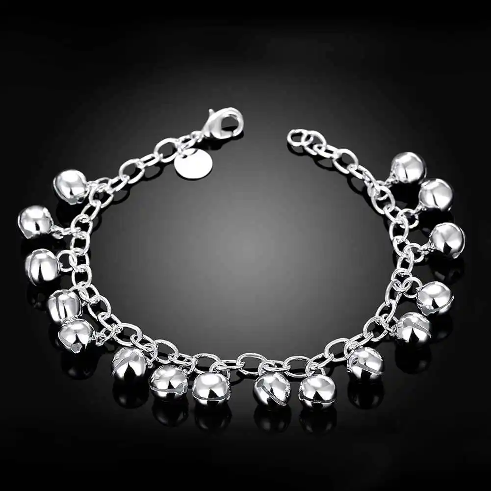 Женский браслет из серебра 925 пробы SMTH056|bracelet football|bracelet togglebracelet clasp |
