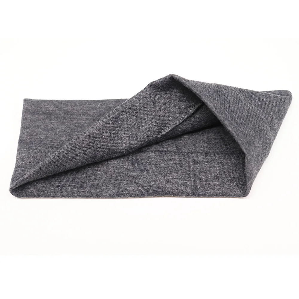 

Women's Headbands Summer Fashion Silver Heart Rhinestone Stretchy Head Band for Girls Lady Cotton Solid Bandage Hair Accessories