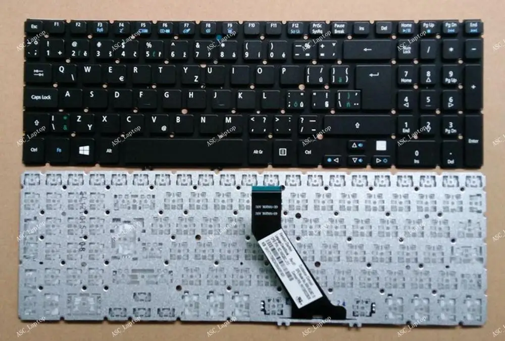 Новый Чешский Словацкий клавиатура для Acer Aspire M5 581G 581T 582PT M3 580 ноутбук черный без