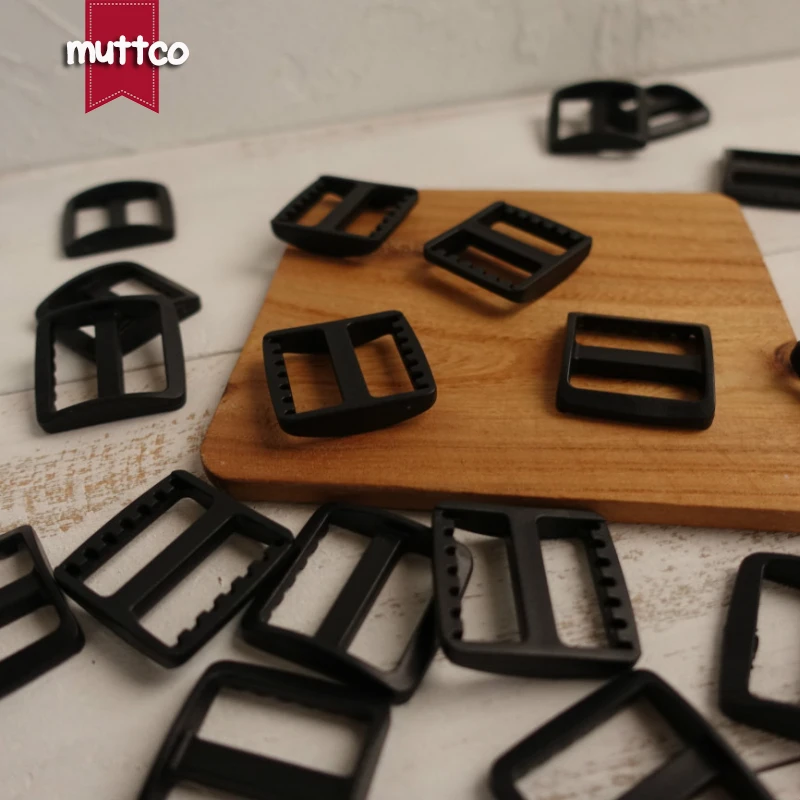 10 шт./лот DIY для собачьего ошейника застежка производство черный 2 5 см пластиковая
