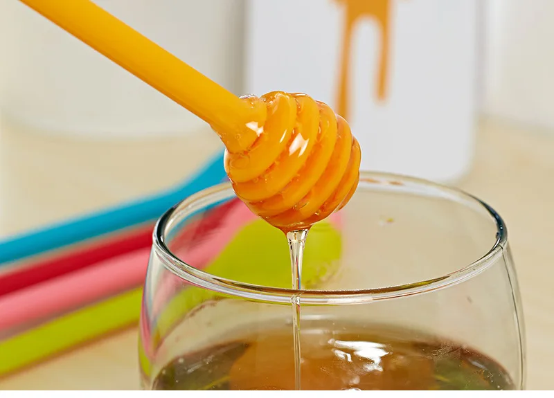Fast shipping Creative Silicone Spoon Cute Smiling Face Honey Stirring Stick Portable Long Handle Non Slip Mixing Rod Fashion | Дом и сад