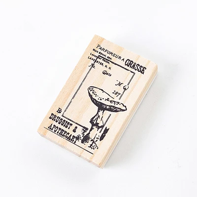 D 5x8cm XINAHER винтажные растения Марка с животными DIY Деревянные и резиновые штампы для скрапбукинга канцелярские товары Скрапбукинг Стандартный штамп - Цвет: D 5x8cm