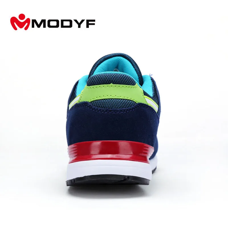 2018 new MODYF Free shipping men steel toe cap work safety shoes breathable boots fashion footwear protection | Обувь