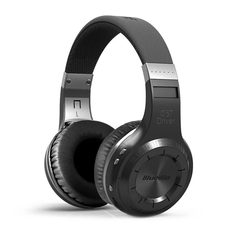 Черный Bluedio HT беспроводная Bluetooth гарнитура Hi-Fi гарнитура Bluetooth 5,0 Музыкальная гарнитура Bluetooth гарнитура с микрофоном беспроводные наушники - Цвет: Черный