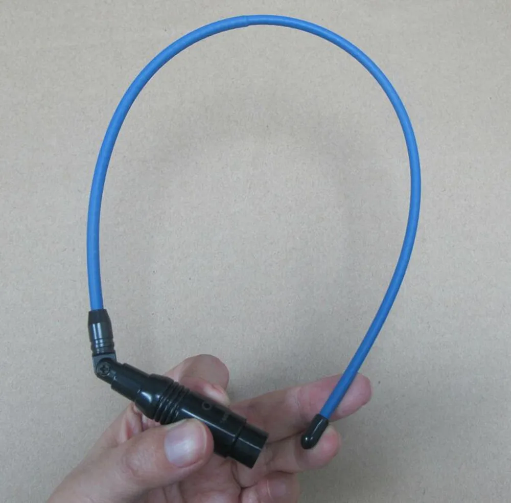 

OPPXUN blue OPX772 Telescopic UHF VHF dual band Walkie antenna radio SMA male for YAESU VX-3R, VX-6R PUXING radios