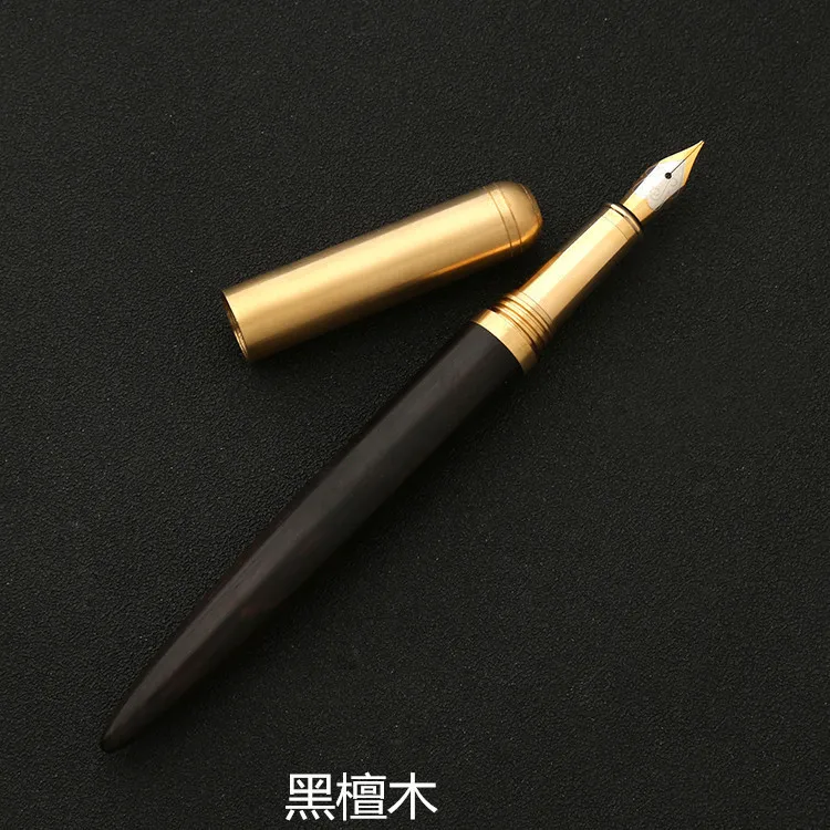 Ручка перьевая чернильная Классическая черная/красная 0 5 дюйма|copper fountain pen|fountain