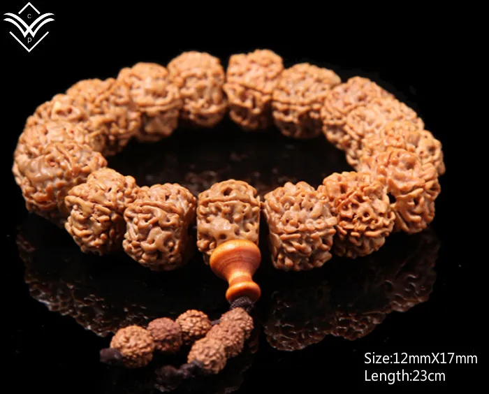 5 сегментный браслет с бисером Будды Rudraksha Bodhi|beaded elastic bracelet|beaded geckobracelet ring |