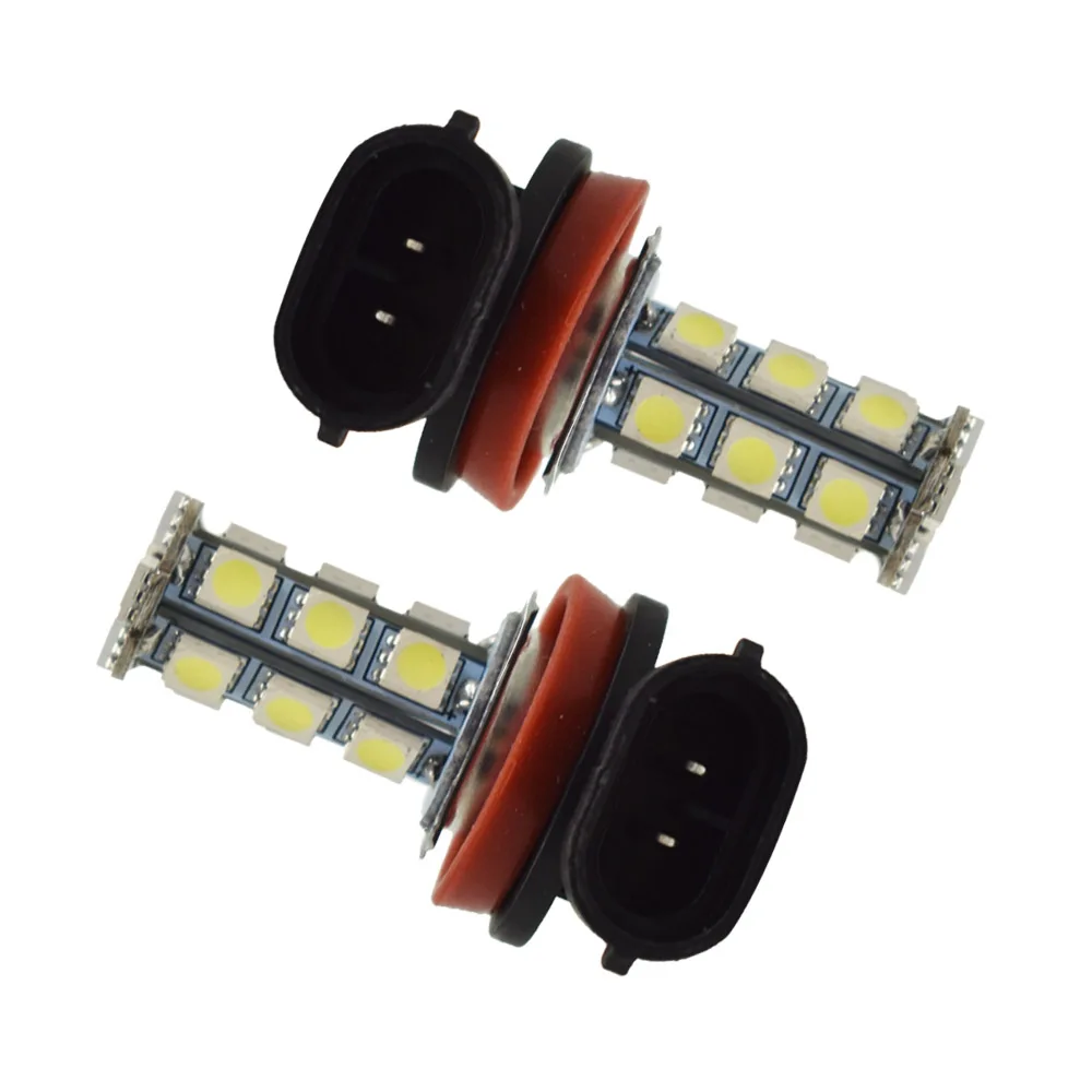 

2x H11 6000K WHITE 27W SMD FOG LIGHT LED FOGLIGHT ERROR FREE BULBS
