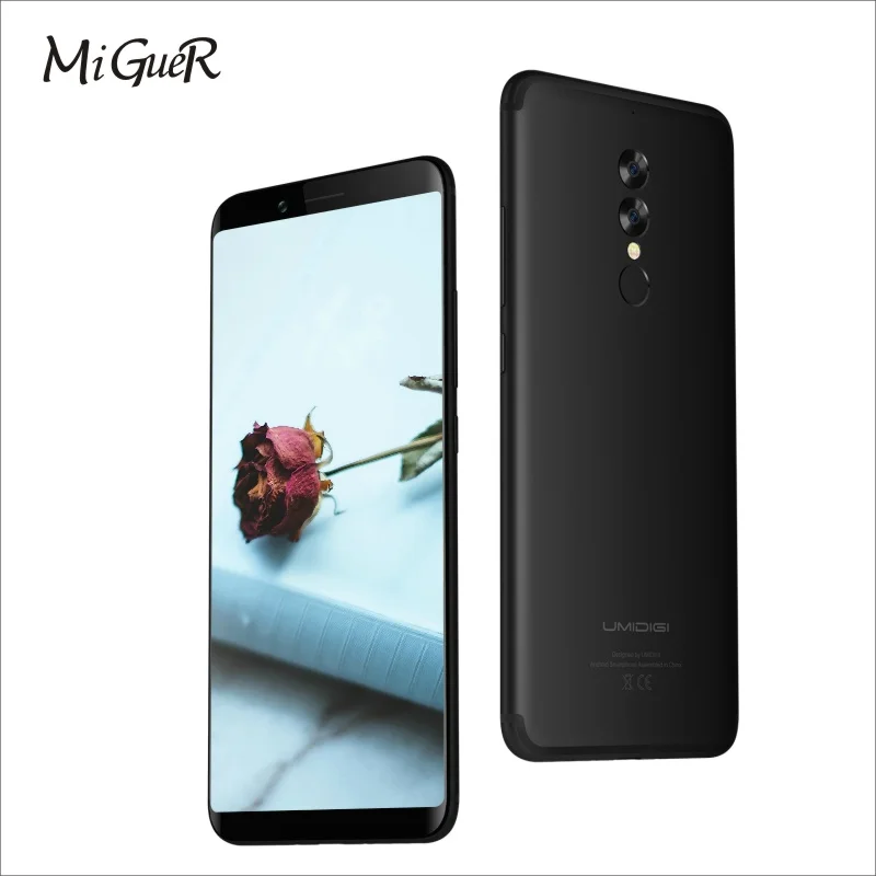 Umidigi S2 LITE Мобильный телефон 6 0 ''HD 4 ГБ + 32 5100 мАч Android 7 mtk6750t восемь ядер 16.0MP две