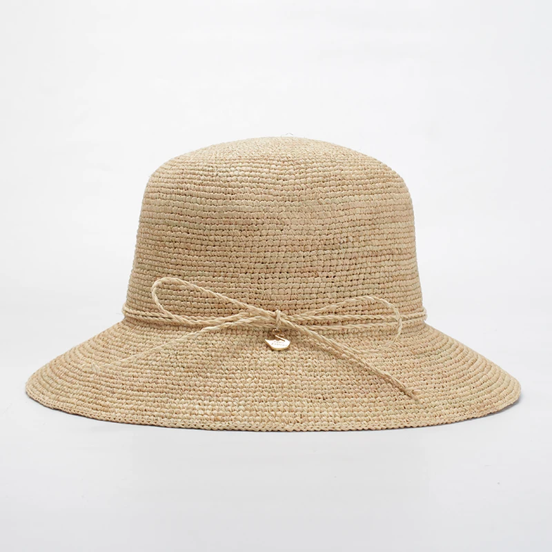 ROSELUOSI женская складная шляпа от солнца 2018 брендовая новая соломенная из рафии