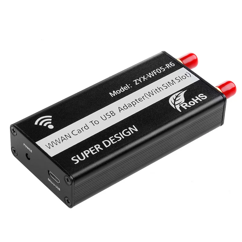 Адаптер PCI E Mini Express к USB со слотом для SIM карты модуля WWAN/LTE|Платы расширения| |