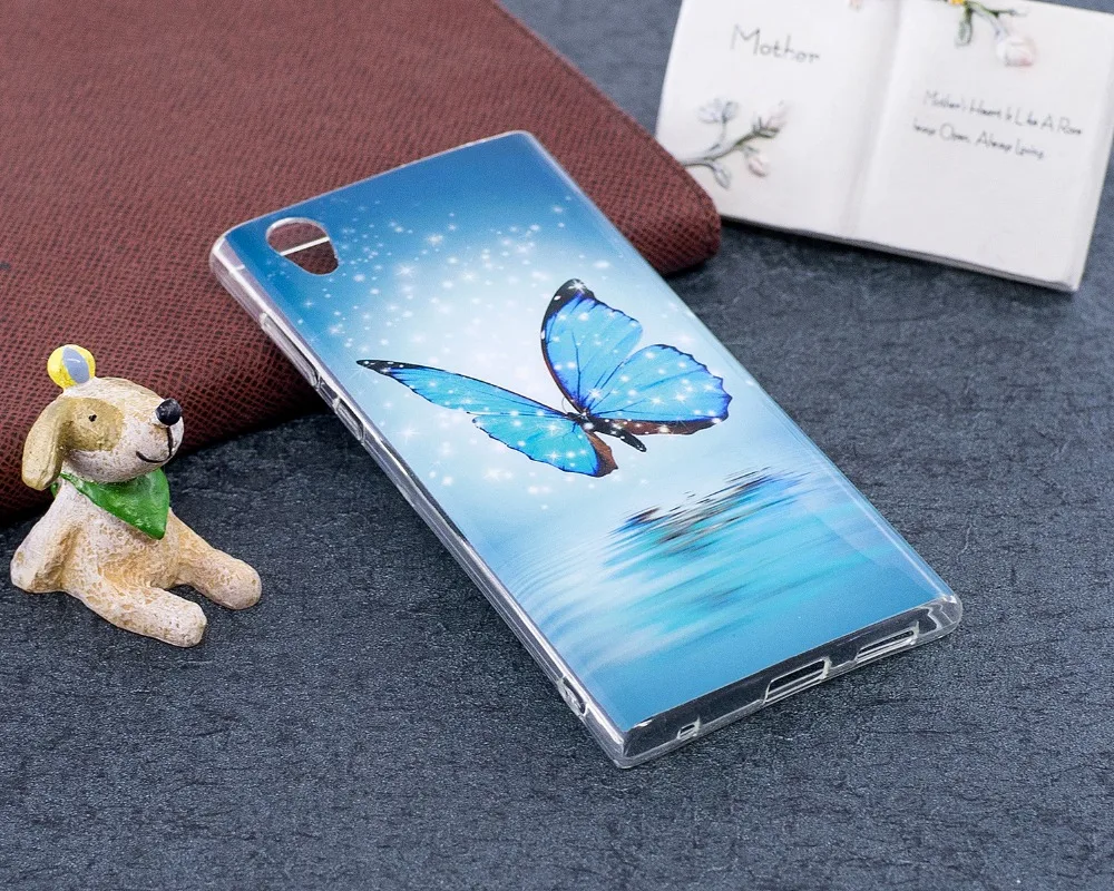 Светящийся чехол из ТПУ для Sony Xperia L1 L 1 G3312 G3311 силиконовый чехол|Чехлы-книжки| |