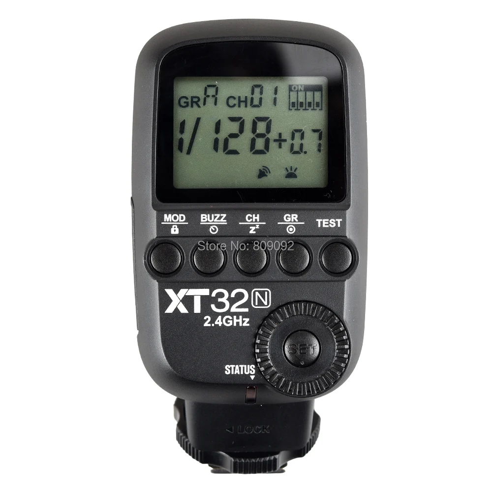 Godox XT32N 2 4G беспроводной HSS 1/8000s Flash Trigger передатчик для Nikon DSLR AD180 AD360/DE/QT/DP/QS/GS/GT Series |