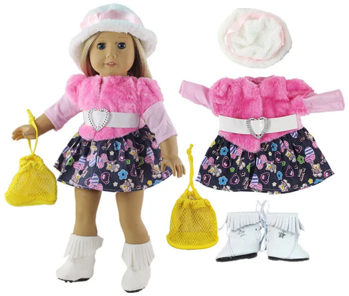Лидер продаж наряд для 18 дюймовой американской куклы с различными красивыми