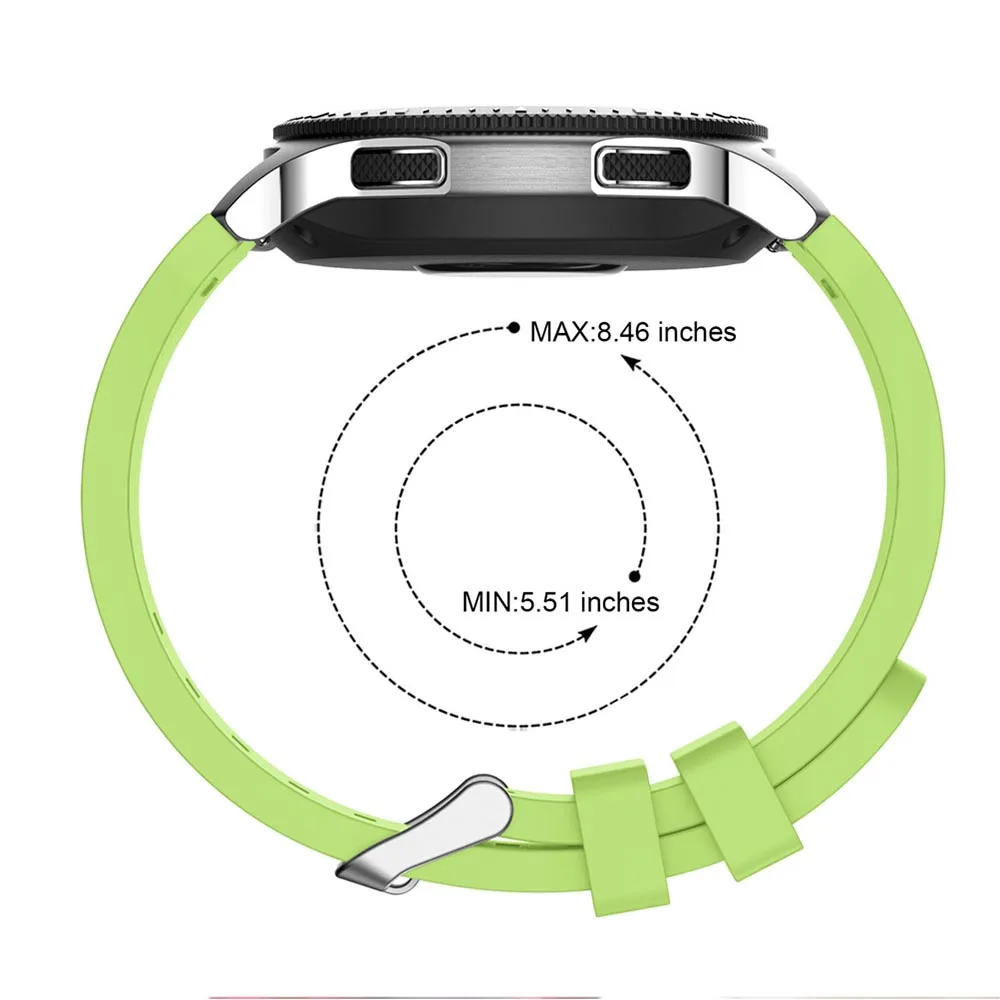 Ремешок силиконовый для Samsung Galaxy watch 46 мм спортивный браслет Gear S3 Frontier ciassic 22 |