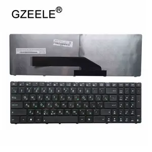 Клавиатура для ноутбука GZEELE, Русская клавиатура для ASUS M60 M60W K61 K50 X5DI X5IC X5DC X66IC K50IN K70IN K50I RU, черная рамка