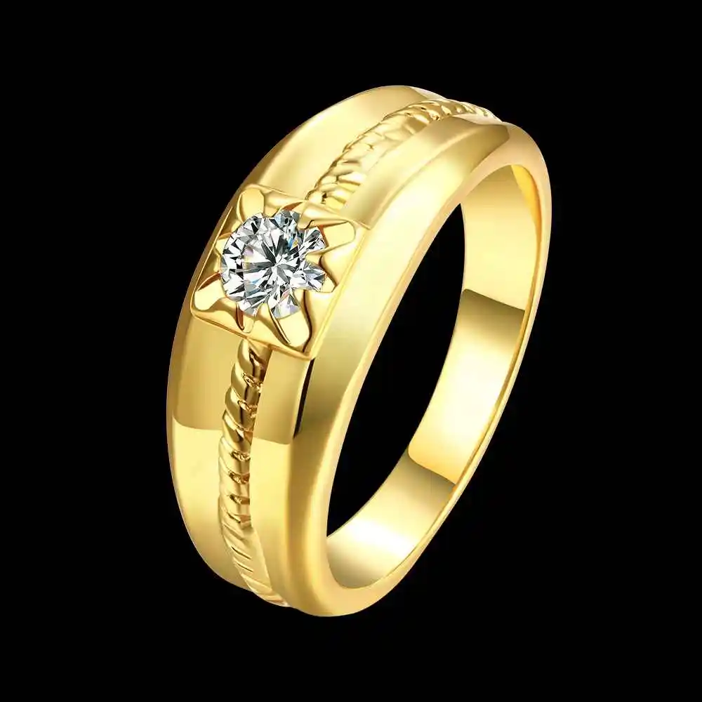 Кольцо на палец с цирконием NFSR007 розовое/золотое|eternity ring|ring wholesalewholesale rings |